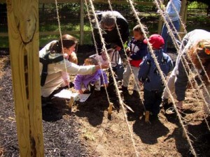 Young ones learn about birds and gardening